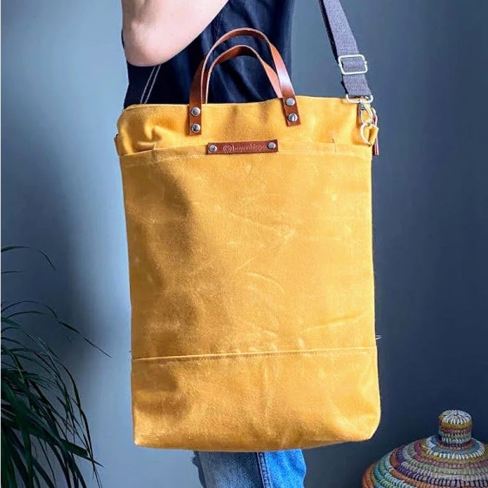 Yellow backpack